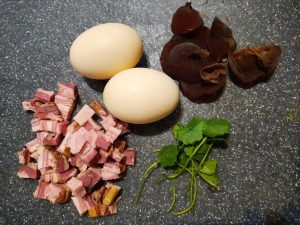 składniki dzika jajecznica