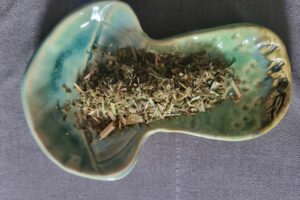 Herbata KONOPNA z trawą cytrynową oraz mirtem